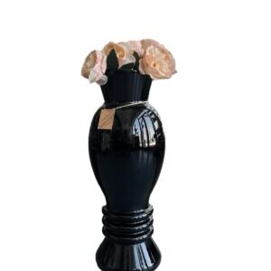 MİNTİGUR TOMBUL SİYAH VAZO