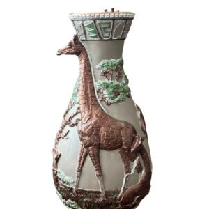 MİNTİGUR EL BOYAMASI ZÜRAFA VAZO