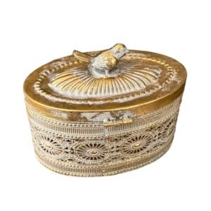 Perforje Paşabahçe Kapaklı Kuşlu kutu (Küçük)