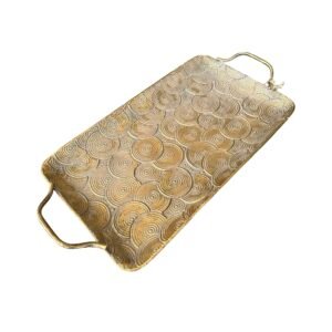 Perforje İşlemeli Tepsi (Büyük)