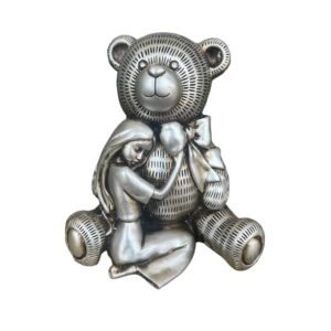 Maşa ve koca ayı Polyester ayı Obje silver