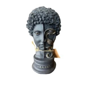 Hermes Desenli Büst Objesi