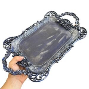 Polyester El Boyaması Tepsi