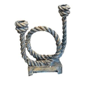 Halat modelinde 2'li mumluk