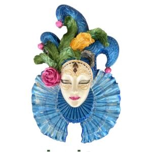 El Boyaması Polyester Mask Duvar ve Kapı Süsü