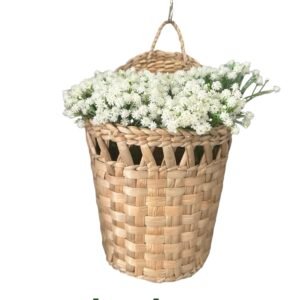 Çapraz Kapı Süsü hasır sepet